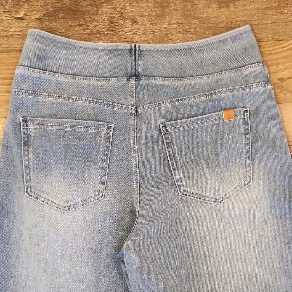 NWOT Wide Leg Light Blue Women’s Jeans SMALL PETITE - Picture 5 of 5